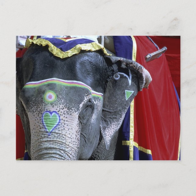 Carte Postale L'Inde, Ràjasthàn, Jaipur. Fort ambre (Devant)