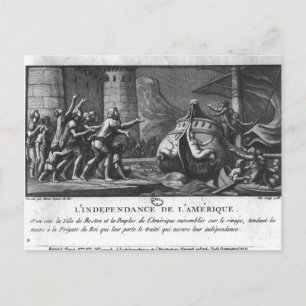 Carte Postale L'indépendance américaine