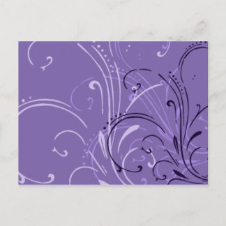 Carte postale linéaire de danse