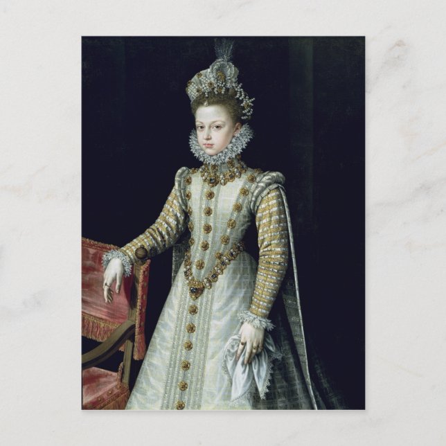 Carte Postale L'infante Isabel Clara Eugenie 1579 (Devant)