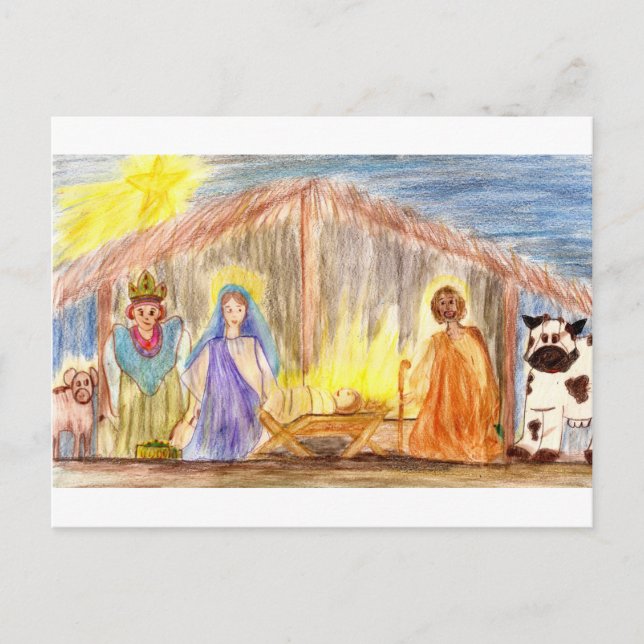 Carte Postale Linha de Produtos Presépio (Devant)