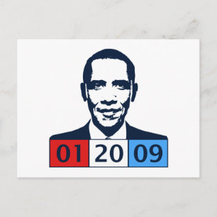 Carte Postale L'investiture d'Obama
