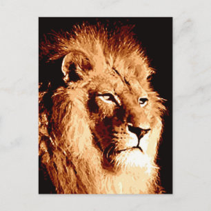 Carte Postale Lion