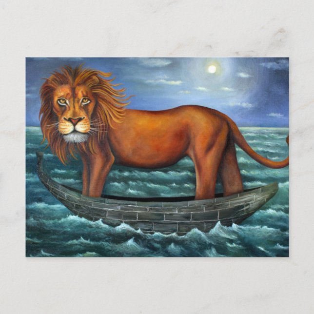 Carte Postale Lion de mer (Devant)