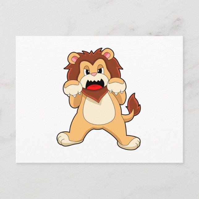 Carte Postale LionRugissant.PNG (Devant)
