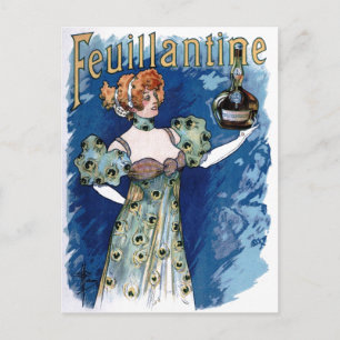 Carte Postale Liquide féodantin Publicité