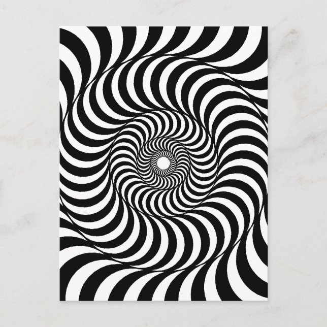 Carte Postale liquide - Op Art (Devant)