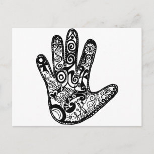 CARTE POSTALE LIRE VOTRE PALME