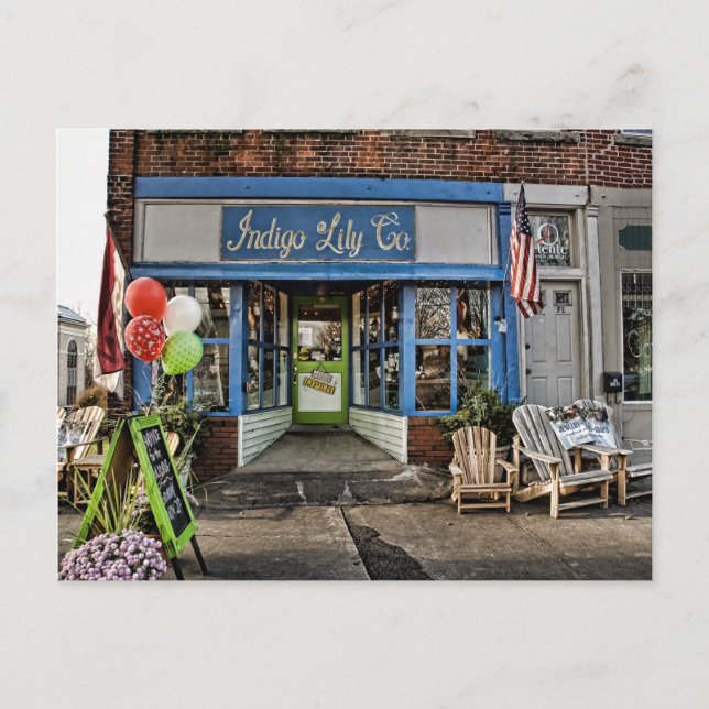 Carte Postale Lis Cie. d'indigo (Devant)