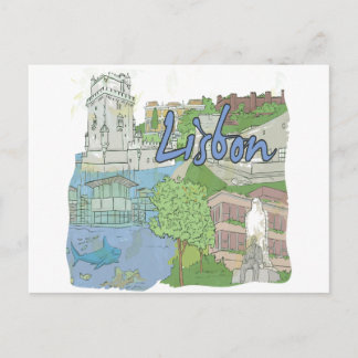 Carte Postale Lisbonne