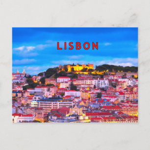 Carte Postale Lisbonne 001B