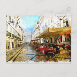 Carte Postale Lisbonne - Le vrai Portugal