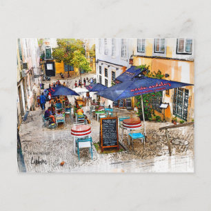 Carte Postale Lisbonne - Le vrai Portugal