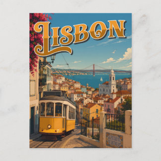 Carte Postale Lisbonne Portugal