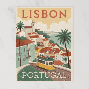 Carte Postale Lisbonne, PORTUGAL