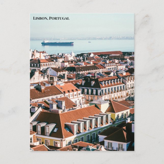 Carte postale Lisbonne, Portugal (Devant)