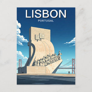 Carte Postale Lisbonne Portugal Monument des découvertes