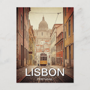 Carte Postale Lisbonne Portugal Panthéon Alfama