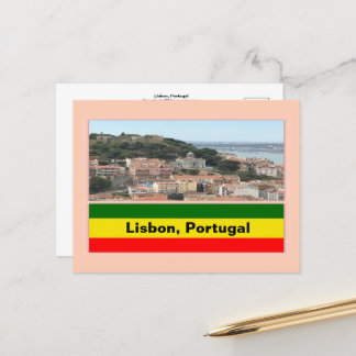 Carte Postale Lisbonne, Portugal Skyline