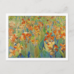 Carte Postale Lit de fleurs de Maurice Prendergast