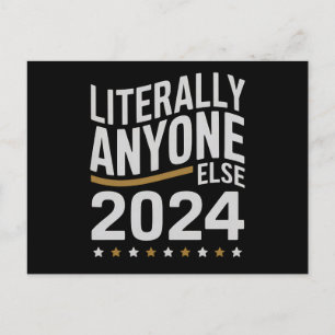 Carte Postale Littéralement Toute Autre Élection Politique 2024