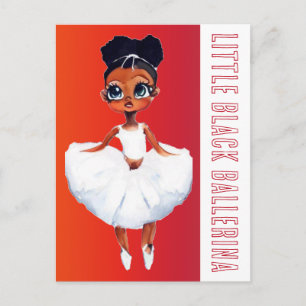 Carte Postale Little Black Ballerina