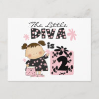 Little Diva 2e Anniversaire Tshirts et cadeaux