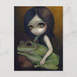 Carte postale "Little Frog Girl"