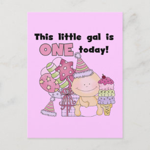Carte Postale Little Gal est un tee-shirt et un cadeau