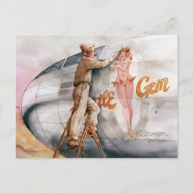 Carte Postale "Little Gem" Nez Art (Devant)