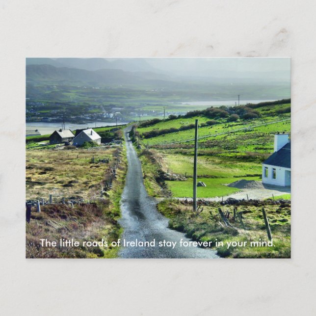 Carte postale Little Irish Road (Devant)