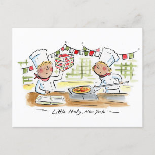 Carte Postale Little Italy, New York
