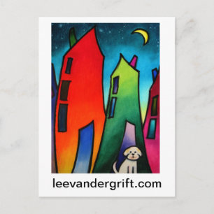 Carte Postale Little Lost dog.09 smlrjpg, leevandergrift.com