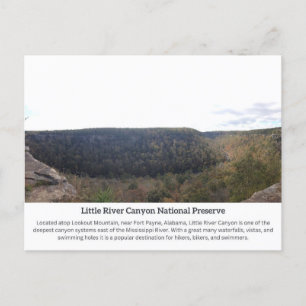 Carte postale Little River Canyon 2