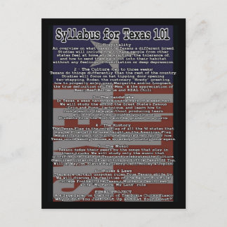 Carte postale Little Texas 1.01