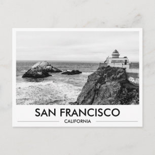 Carte Postale Littoral de la plage océanique de San Francisco Ap