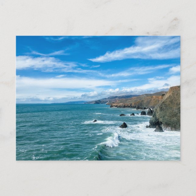 Carte Postale Littoral | Marin Headlands, Californie (Devant)