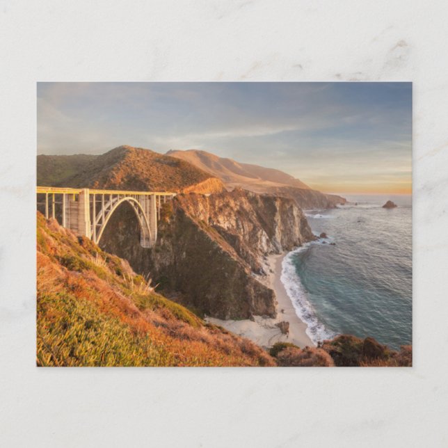 Carte Postale Littoral | Pont de Bixby, Big Sur Californie (Devant)