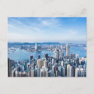 Carte Postale Littoral   Tsim Sha Tsu, île de Hong Kong, Asie