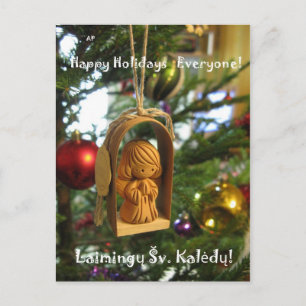 Carte postale lituanienne Holiday Angel