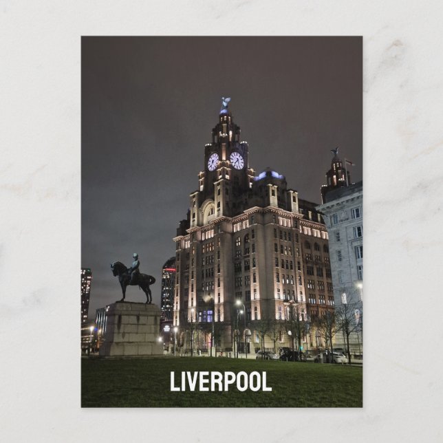 Carte Postale Liverpool (Devant)