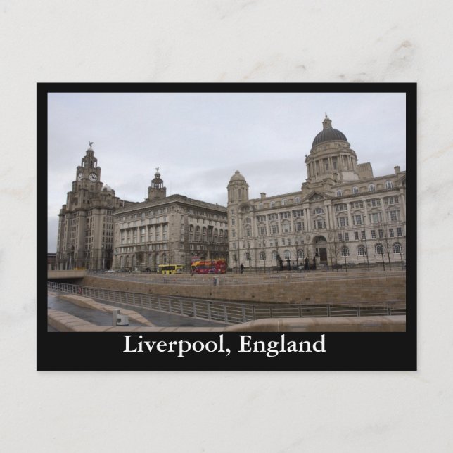 Carte Postale Liverpool, Angleterre (Devant)