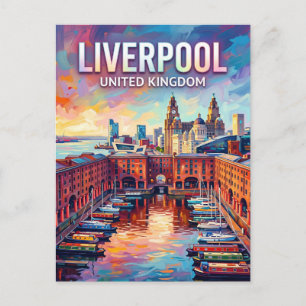 Carte Postale Liverpool Royaume-Uni