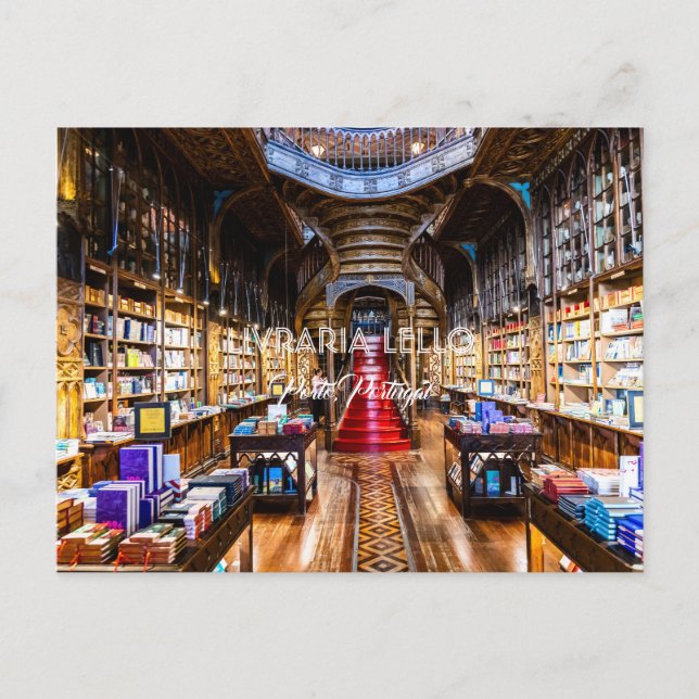 CARTE POSTALE LIVRARIA LELLO (Devant)