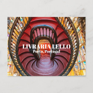 Carte Postale Livraria Lello,