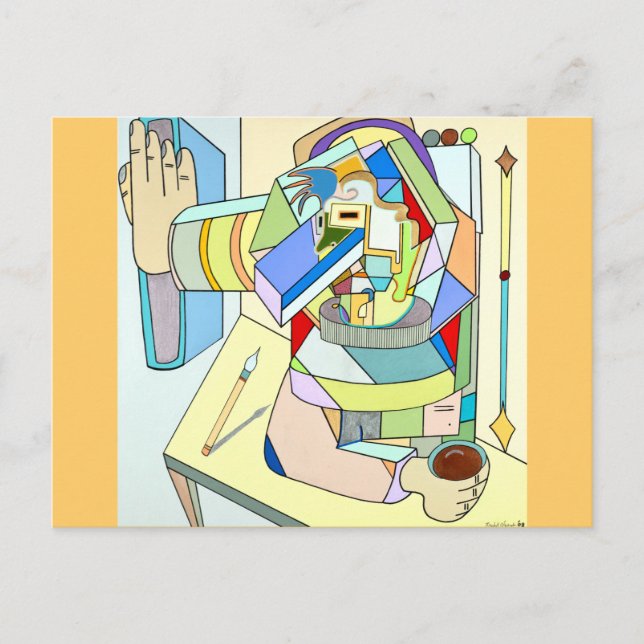 Carte Postale "Livre des Règles" de Ruchell Alexander (Devant)