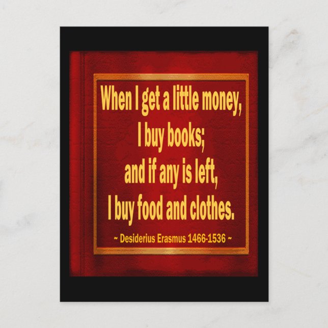 Carte Postale Livres (Devant)