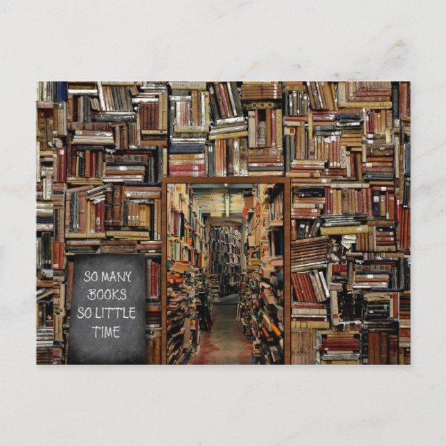 Carte Postale Livres (Devant)