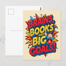 Livres du cerveau et grands objectifs - Amusants R