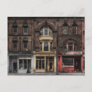 Carte Postale Livres et bistrots et bouchers No 5 Version couleu